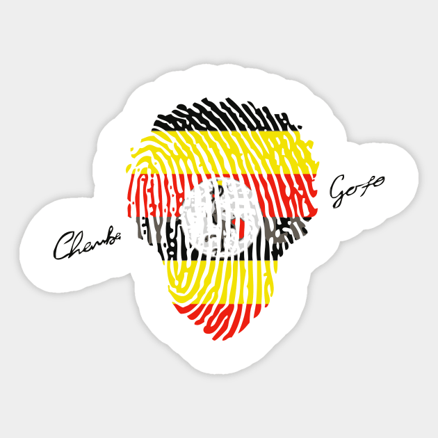 Buganda Sticker by Chambagoto